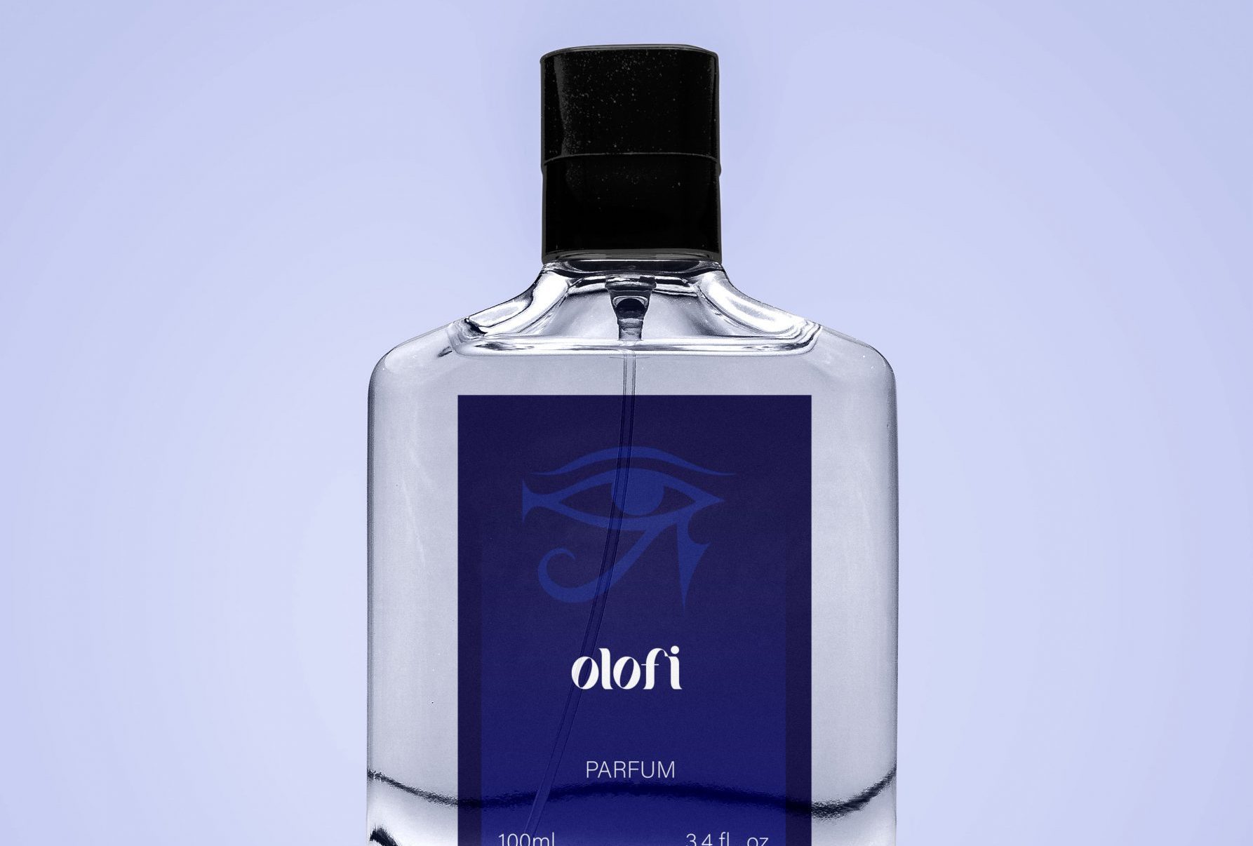 Transparent Perfume Mockup exclusivo